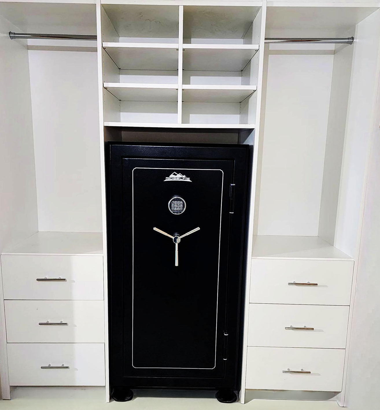 Custom closet cabinetry by 6x6 Woodworks